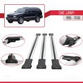 GMC Jimmy 1995-2005 Arası ile Uyumlu FLY Model Ara Atkı Tavan Barı Gri 3 Adet