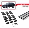 GMC Jimmy 1995-2005 Arası ile Uyumlu FLY Model Ara Atkı Tavan Barı Gri 3 Adet