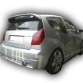 Citroen C2 Arka Tampon Giydirme Boyalı