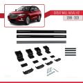 Great Wall Haval H2 2019-2021 Arası ile Uyumlu BASIC Model Ara Atkı Tavan Barı Siyah 2 Adet