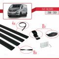 Fiat Talento 2016-2021 Arası ile Uyumlu BASIC Model Ara Atkı Tavan Barı Siyah 4 Adet