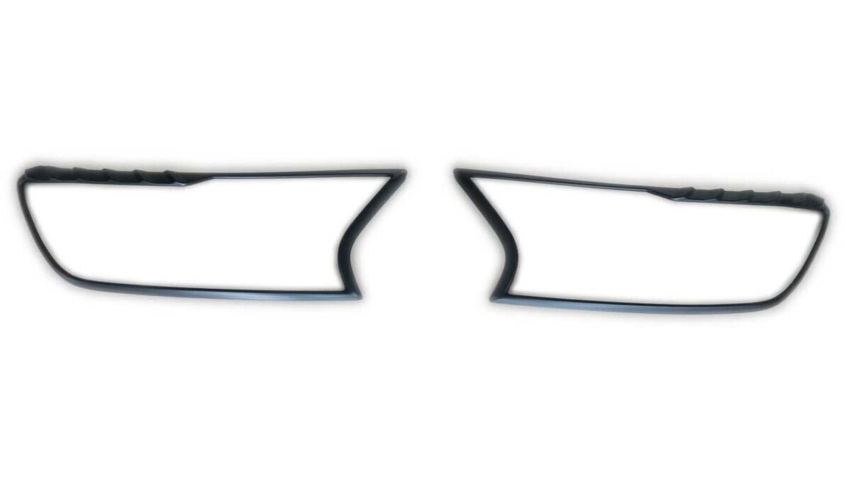 Ford Ranger  Uyumlu Yedek Parça  2015-2020 Far Çerçevesi Kaplama Siyah