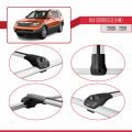 Kia Borrego (HM) 2008-2019 Arası ile Uyumlu ACE-1 Ara Atkı Tavan Barı Gri 2 Adet