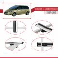 Citroen Grand C4 Picasso 2007-2012 Arası ile Uyumlu BASIC Model Ara Atkı Tavan Barı Gri 3 Adet