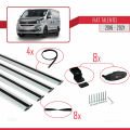 Fiat Talento 2016-2021 Arası ile Uyumlu BASIC Model Ara Atkı Tavan Barı Gri 4 Adet