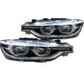 Bmw F30 Uyumlu Yedek Parça LCI (2016-2018) M3 Full Led Black Design Far Seti F3016-B026-B027