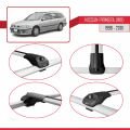 Nissan Primera 2 (W11) Traveller 1998-2001 Arası ile Uyumlu ACE-1 Ara Atkı Tavan Barı Gri 2 Adet
