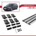 Skoda Octavia 2 (1Z) 2004-2013 Arası ile Uyumlu FLY Model Ara Atkı Tavan Barı Gri 3 Adet