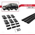 Ford Escape 2008-2012 Arası ile Uyumlu FLY Model Ara Atkı Tavan Barı Siyah 3 Adet