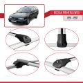 Nissan Primera (W10) Traveller 1991-1997 Arası ile Uyumlu ACE-1 Ara Atkı Tavan Barı Gri 2 Adet