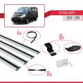 Citroen Jumpy 2 (G9) 2007-2016 Arası ile Uyumlu BASIC Model Ara Atkı Tavan Barı Gri 4 Adet