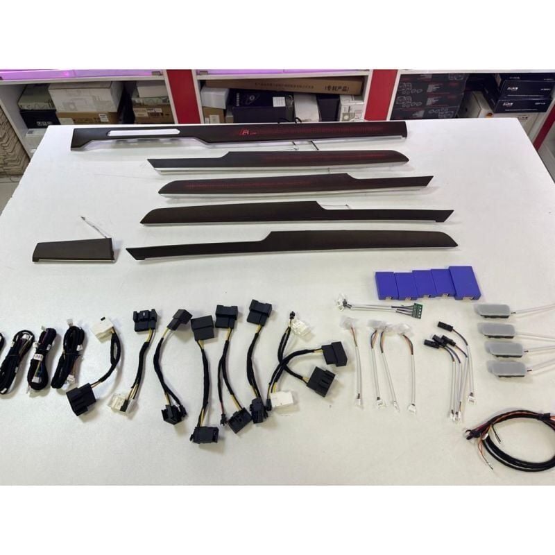 Volkswagen Passat B8 1.8 TSI 2015-2022 Karbon Desen Ambiyans Aydınlatma Trimler