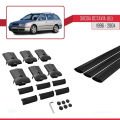 Skoda Octavia (1U) 1996-2004 Arası ile Uyumlu FLY Model Ara Atkı Tavan Barı Siyah 3 Adet