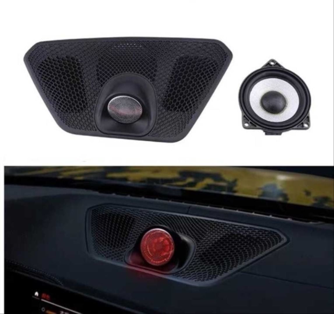 BMW 3 Serisi G20 Uyumlu Gögüslük Hoparlör ve Işıklı Ambiyans Kapak Seti 11 Renk