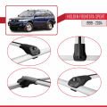 Holden Frontera Sport 2 1999-2004 Arası ile Uyumlu ACE-1 Ara Atkı Tavan Barı Gri 2 Adet