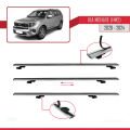 Kia Mohave 2 (HM2) 2020-2024 Arası ile Uyumlu BASIC Model Ara Atkı Tavan Barı Gri 3 Adet
