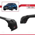 Audi Q7 2024 ve Sonrası ile Uyumlu ACE-2 Model Ara Atkı Tavan Barı Siyah 2 Adet