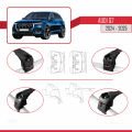 Audi Q7 2024 ve Sonrası ile Uyumlu ACE-2 Model Ara Atkı Tavan Barı Siyah 2 Adet