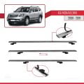 Kia Mohave (HM) 2008-2019 Arası ile Uyumlu BASIC Model Ara Atkı Tavan Barı Gri 3 Adet