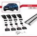 Audi Q7 2024 ve Sonrası ile Uyumlu ACE-2 Model Ara Atkı Tavan Barı Gri 2 Adet