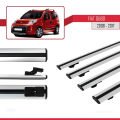 Fiat Qubo 2008-2017 Arası ile Uyumlu BASIC Model Ara Atkı Tavan Barı Gri 4 Adet