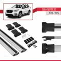 Subaru Evoltis 2019 ve Sonrası ile Uyumlu FLY Model Ara Atkı Tavan Barı Gri 2 Adet