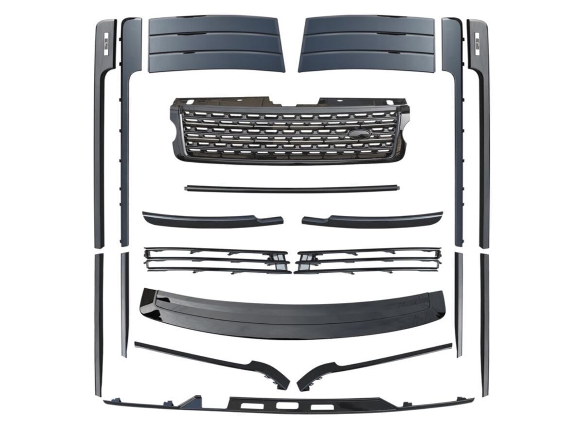 Range Rover Vogue 2013-2017 Uyumlu Yedek Parça İçin Black Edition Kaplama Seti