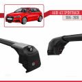 Audi A3 Sportback 2015-2020 Arası ile Uyumlu ACE-2 Model Ara Atkı Tavan Barı Siyah 2 Adet