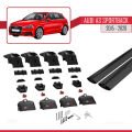 Audi A3 Sportback 2015-2020 Arası ile Uyumlu ACE-2 Model Ara Atkı Tavan Barı Siyah 2 Adet