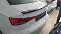 Audi A3 2013-2019 Sedan Uyumlu Led Spoiler Piano Black / Parlak Siyah