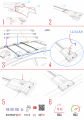 Fiat Idea 2003-2012 Arası ile Uyumlu FLY Model Ara Atkı Tavan Barı Gri 3 Adet