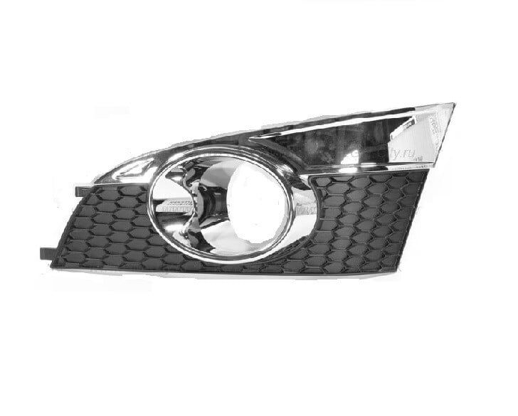 Chevrolet Captiva 2012 Sonrası Sis Far Kapağı Sol (Kromlu)