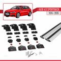 Audi A3 Sportback 2015-2020 Arası ile Uyumlu ACE-2 Model Ara Atkı Tavan Barı Gri 2 Adet