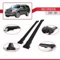 Ford Expedition 2007-2017 Arası ile Uyumlu FLY Model Ara Atkı Tavan Barı Siyah 2 Adet