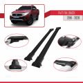 Fiat Fullback 2016-2020 Arası ile Uyumlu FLY Model Ara Atkı Tavan Barı Siyah 2 Adet