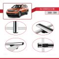 Kia Borrego (HM) 2008-2019 Arası ile Uyumlu BASIC Model Ara Atkı Tavan Barı Gri 3 Adet