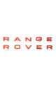 Range Rover Uyumlu Yedek Parça Turuncu Bagaj Logosu