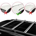 Citroen C4 Cactus 2014-2021 Arası ile Uyumlu BASIC Model Ara Atkı Tavan Barı Gri 3 Adet