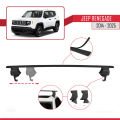 Jeep Renegade (BU) 2014 ve Sonrası ile Uyumlu ACE-4 Ara Atkı Tavan Barı Siyah 2 Adet
