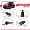 Great Wall Haval H2 2019-2021 Arası ile Uyumlu ACE-1 Ara Atkı Tavan Barı Gri 2 Adet
