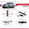 IInfiniti QX56 (Z62) 2011-2013 Arası ile Uyumlu BASIC Model Ara Atkı Tavan Barı Gri 3 Adet