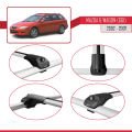 Mazda 6 I (GG1) 2002-2007 Arası ile Uyumlu ACE-1 Ara Atkı Tavan Barı Gri 2 Adet