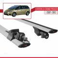 Citroen Grand C4 Picasso 2007-2012 Arası ile Uyumlu HOOK Model Ara Atkı Tavan Barı Gri 2 Adet