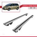 Citroen Grand C4 Picasso 2007-2012 Arası ile Uyumlu HOOK Model Ara Atkı Tavan Barı Gri 2 Adet