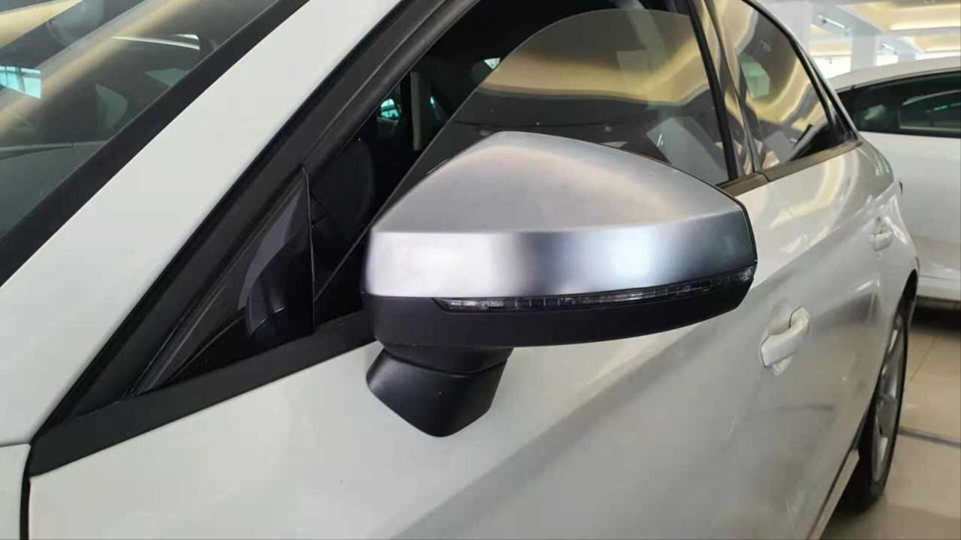 Audi A3 2012-2019 S-Line Ayna Kapağı (Mat Gri)