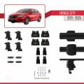 Honda City 2021 ve Sonrası ile Uyumlu ACE-4 Ara Atkı Tavan Barı Siyah 2 Adet
