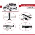 Citroen C3 Picasso 2009-2017 Arası ile Uyumlu BASIC Model Ara Atkı Tavan Barı Gri 3 Adet