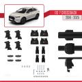 DS 7 Crossback 2018 ve Sonrası ile Uyumlu ACE-4 Ara Atkı Tavan Barı Siyah 2 Adet