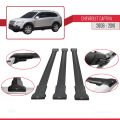 Chevrolet Captiva 2006-2010 Arası ile Uyumlu FLY Model Ara Atkı Tavan Barı Siyah 3 Adet
