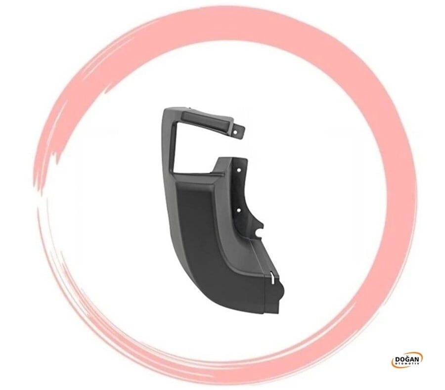 Ford Transit 2019 Sonrası Arka Tampon Siyah Sol V-363 (KK31-17927 FB5YZ9 / 2402578)